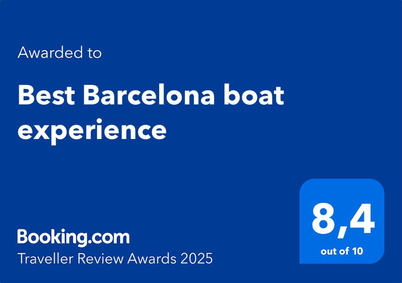Best Barcelona Boat Experience 산트 아드리아 데 베소스 외부 사진